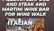 CIAO BELLA 🇮🇹 NSB RESTAURANT PIZZERIA SEAFOOD AND STEAK AND MARTINI WINE BAR
