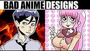 THE WORST ANIME CHARACTER TROPES [anime design pet peeves]