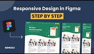 Mastering Responsive Design with Figma's Auto Layout | Tutorial and Walkthrough