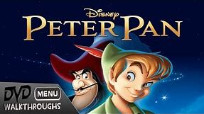 Peter Pan (1953, 2013) DvD Menu Walkthrough