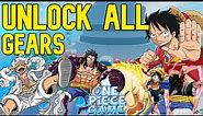 [AOPG] HOW TO EASILY UNLOCK ALL GEARS IN A One Piece Game!