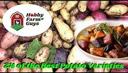 24 of the Best Potato Varieties! How to Choose the Best Ones for You!
