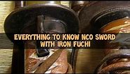 everything to know type 95 NCO Japanese sword with iron fuchi