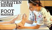 Swedish Foot Massage Therapy, Full Body Massage Series Relaxing Music & ASMR Soft Voice