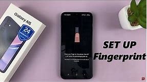 How To Set Up Fingerprint On Samsung Galaxy A15