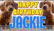 Happy Birthday Jackie! ( Funny Talking Dogs ) What Is Free On My Birthday