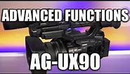 Panasonic AG-UX90: Advanced Functions