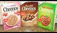 Cheerios: Very Berry, Chocolate and Apple Cinnamon Review