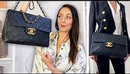 Chanel Vintage Classic Flap Jumbo XL Bag Review & Outfits 💃
