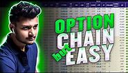 How to Read OPTION CHAIN like a Pro (Complete Tutorial)