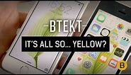 iPhone SE yellow screen tint explained!