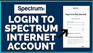 How to Login Spectrum Internet Account | Spectrum Internet Sign In 2022 | spectrum.net Login