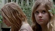 The Walking Dead S4E14 - A Walker Attacks Lizzie and Mika