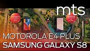 mts ponuda telefona - Motorola E4 plus i Samsung Galaxy S8