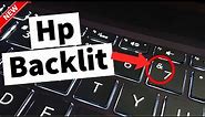 How To Turn On Keyboard Light Or backlight On HP Laptop! (Easy) | Enable Backlit