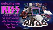 Unboxing the KISS - Creatures of the Night 40th Anniversary Super Deluxe Box Set