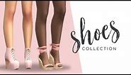MY CC SHOE COLLECTION | Sims 4 Custom Content Showcase (Maxis Match)