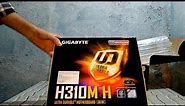 gigabyte h310m h unboxing or review | intel | manish gahlot