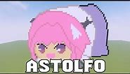 Astolfo [MEME] [Fate/Apocrypha] - Minecraft Pixel Art [#240]
