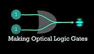 Making Optical Logic Gates using Interference