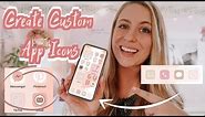 iPhone Customization | How to Create Custom App Icons | No Lag or Notifications