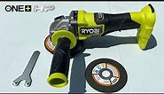 RYOBI ONE+ HP 18V Brushless 4-1/2 in. Angle Grinder | Test And Review
