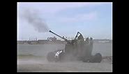 Bofors 40 mm L/60 firing