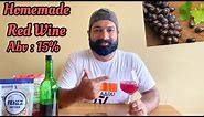 How to make Red Wine at Home l Easy Red Wine at Home l Frisky Friday #homemaderedwine