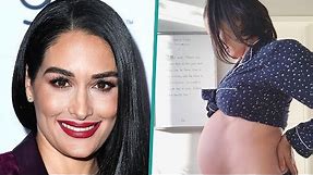 Pregnant Nikki Bella Flaunts 37-Week Baby Bump