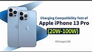 Watch till the end | Charging Compatibility Test of Apple iPhone 13 Pro (20W-100W)