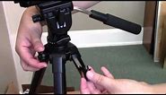 Connecting the Camcorder to the Tripod