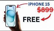 How To Get The iPhone 15 For Free in 7 Minutes! [ Easy Trick ] + GIVEAWAY