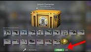 How to open cases for free ?