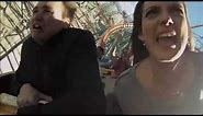 Hilarious roller coaster breakup