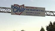 'Ohio, The Heart of it All': New welcome signs installed along Ohio state border