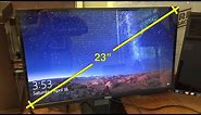How to Measure Your Computer Monitor
