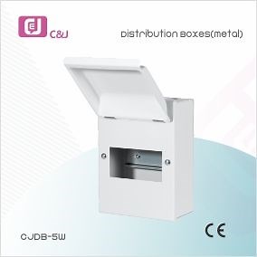 [Hot Item] Consumer Unit Metal Box UK Surface MCB Isolated 5ways Mounted Distribution Boxes
