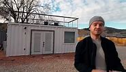 TINY 20ft SHIPPING CONTAINER HOME! (Full Airbnb Tiny House Tour)