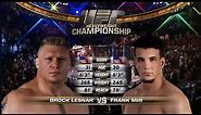 Free Fight: Brock Lesnar vs Frank Mir 2