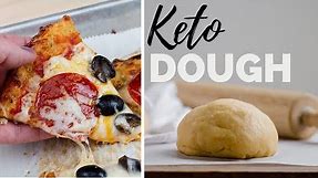 How to Make FATHEAD DOUGH | The BEST Keto Pizza Dough | KETO DOUGH RECIPE