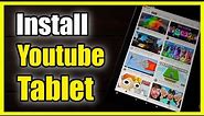 How to Get & Install Youtube on Amazon FIRE HD 10 Tablet Fast Method
