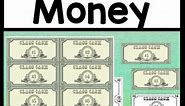 Editable Classroom Money Template {8 Bills!} {Editable Money}