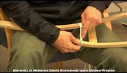 How To lace an Ojibway Style Snowshoe