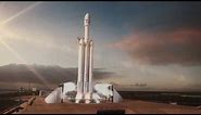 Falcon Heavy Animation