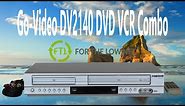Go Video DVD VHS Player Combination Video Cassette Recorder DV2140 Product Demo