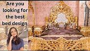 royal luxury bedroom design furniture |new style furniture |bridal luxury bed set design |