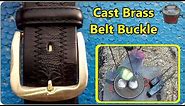 Making a Cast Brass Belt Buckle