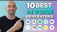 The Top 10 Best AI Voice Generators 2024