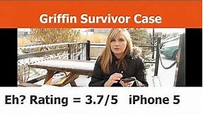 Griffin Survivor - Eh? Rating Score = 3.7 / 5 - iPhone Cases