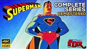THE COMPLETE ORIGINAL SUPERMAN TOONS - REMASTERED 4K HDR | Golden Age Fleisher Series